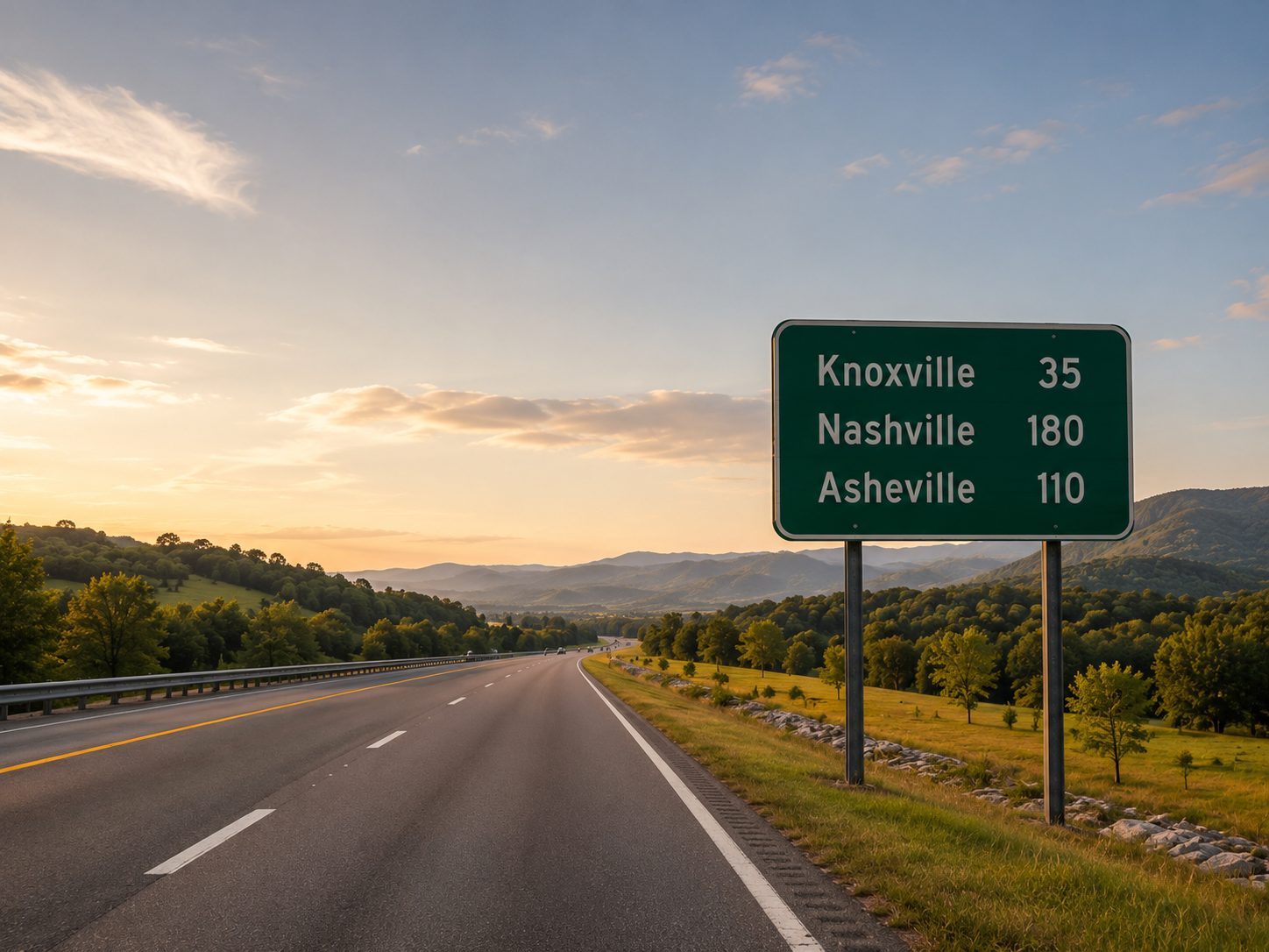 Highway access and regional travel convenience in East Tennessee