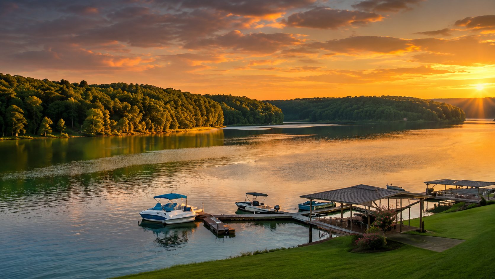 Norris Lake waterfront community in East Tennessee