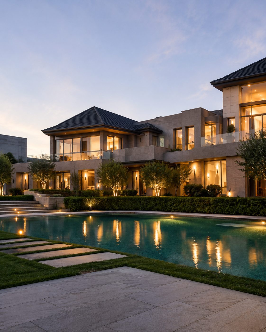 Luxury home representing high-end real estate career opportunities