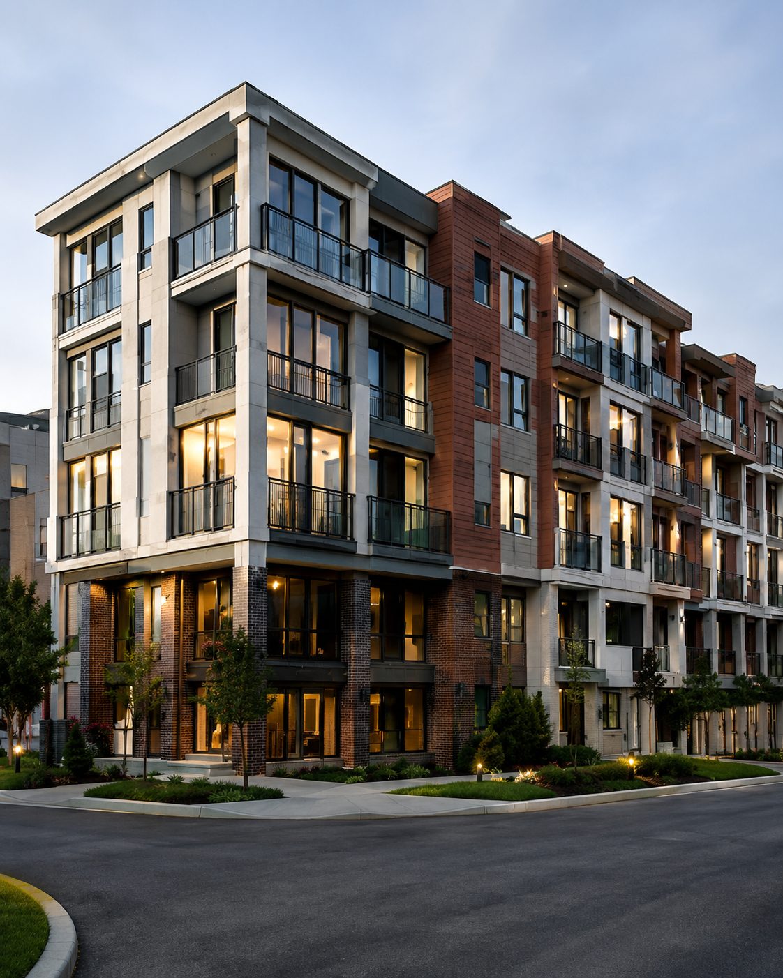Apartment building representing property management and investment real estate opportunities