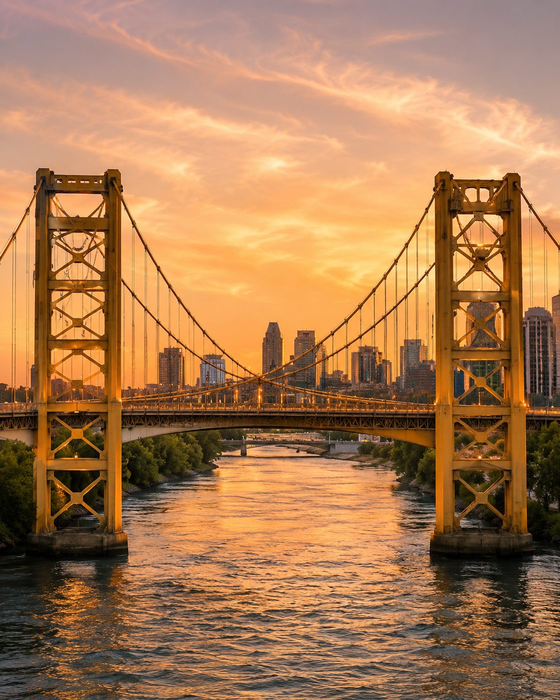 Bridge representing relocation and referral connections for real estate agents