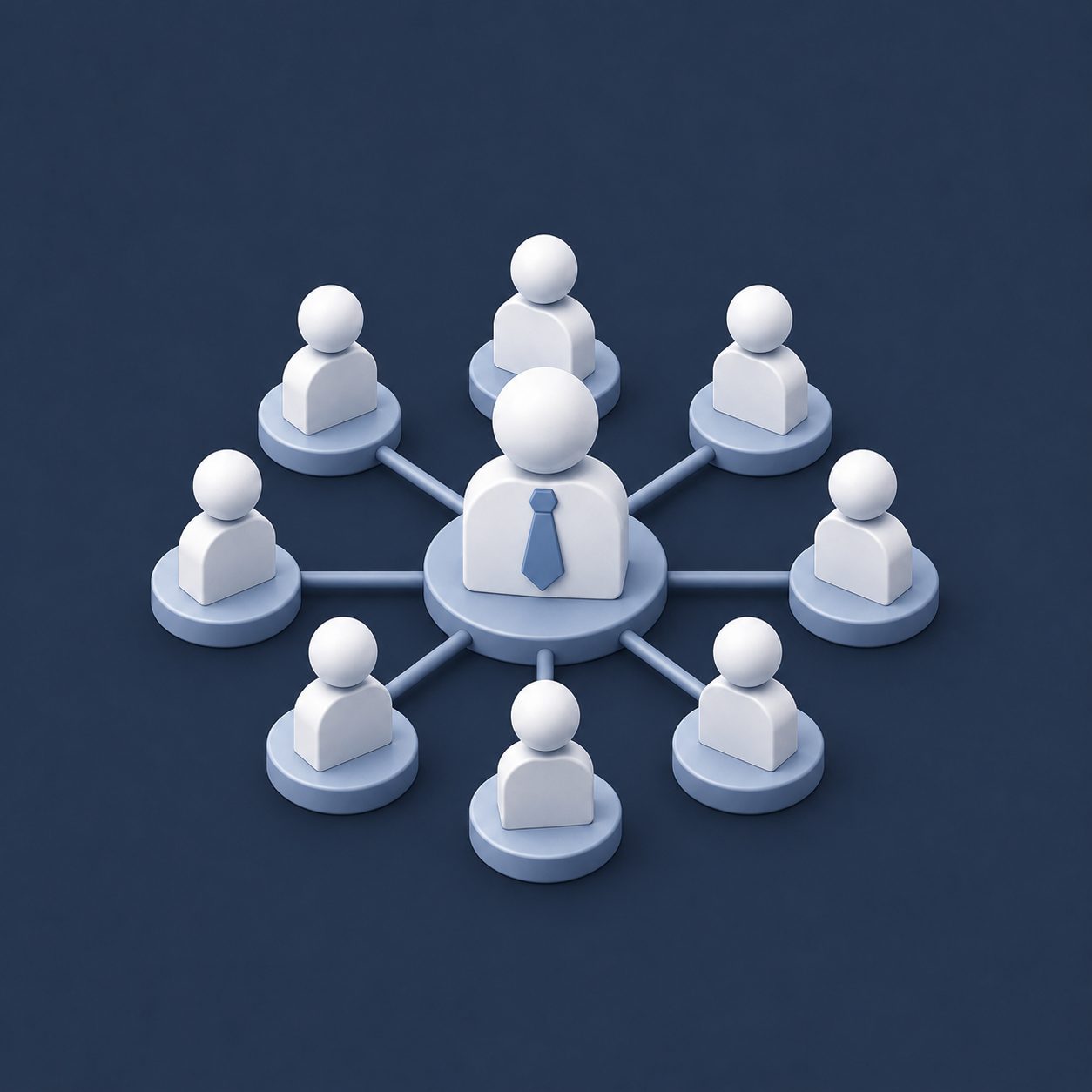 3D network icon representing 129,000 real estate sales associates connected through Wallace and LeadingRE.