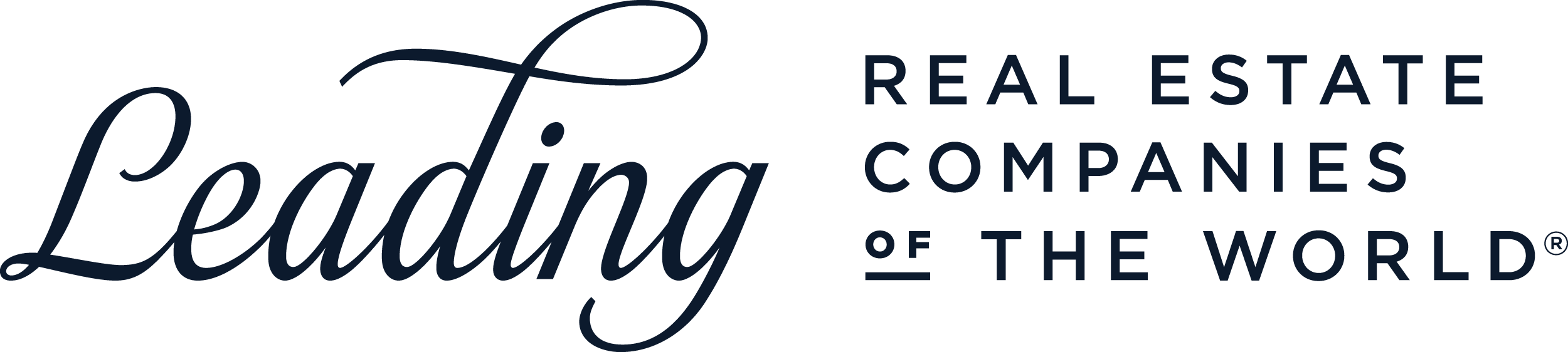 LeadingRE logo representing Wallace Real Estate’s global real estate network