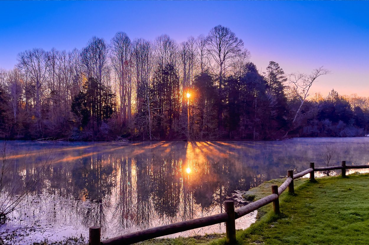 Scenic view of Caryville, Tennessee