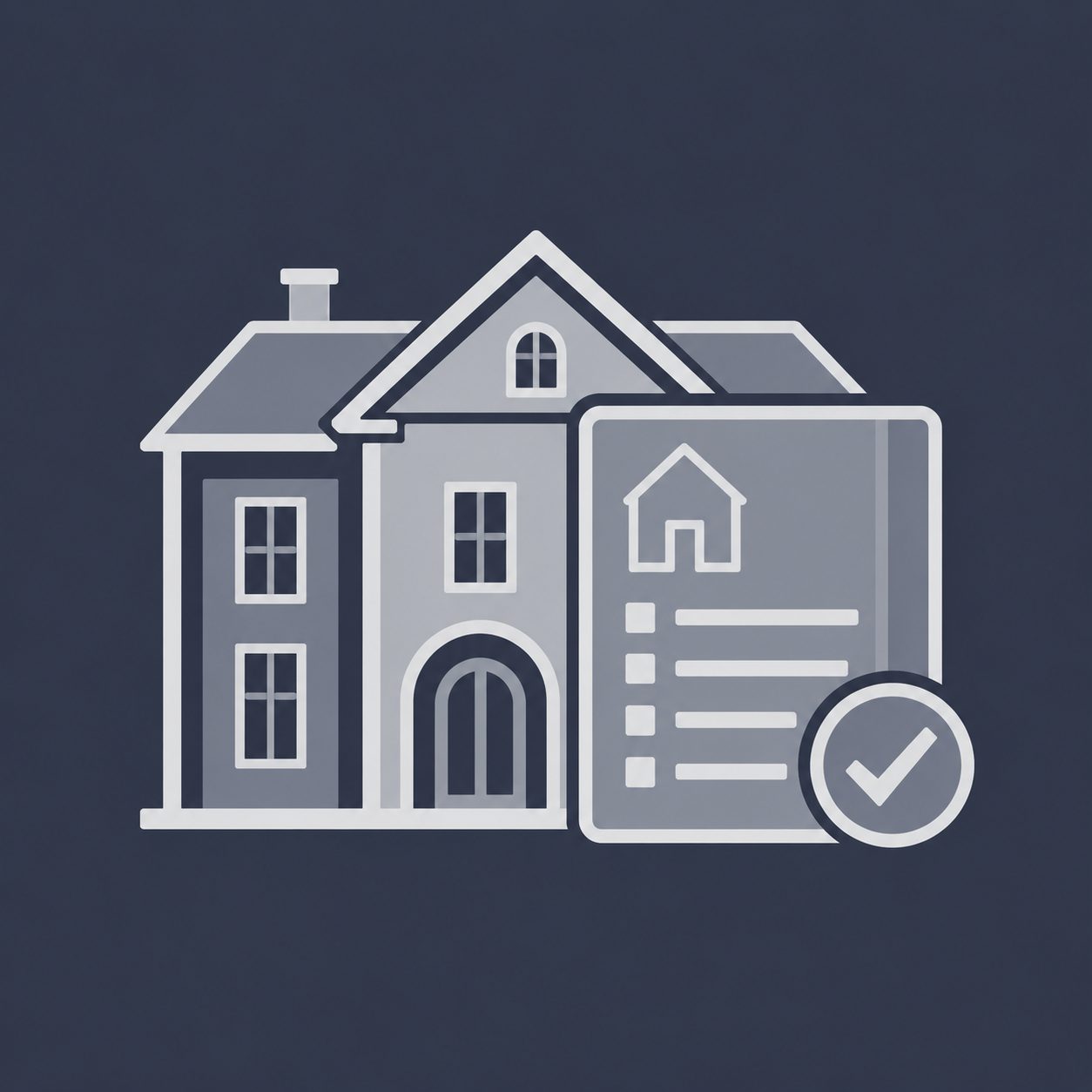 Luxury home with a property checklist representing expert real estate guidance