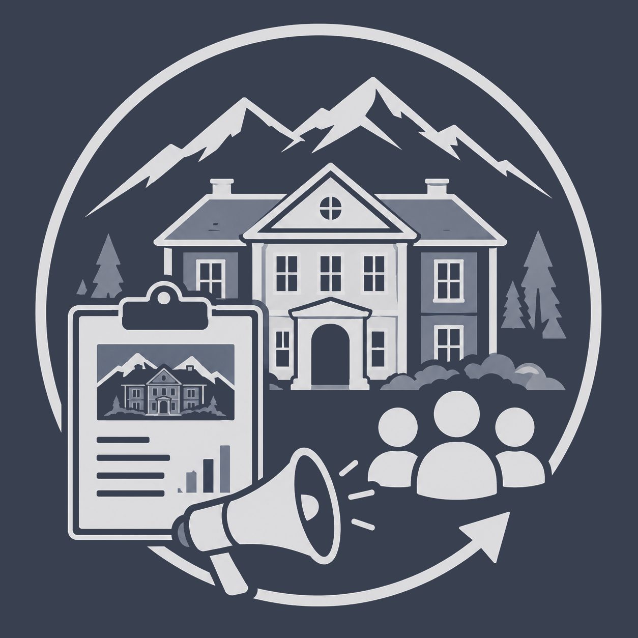 East Tennessee luxury mansion with local mountains, property resources, buyer audience and broader marketing support