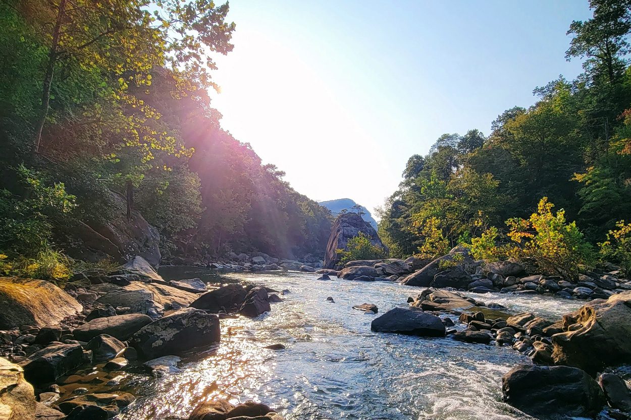 Scenic view of Jellico, Tennessee