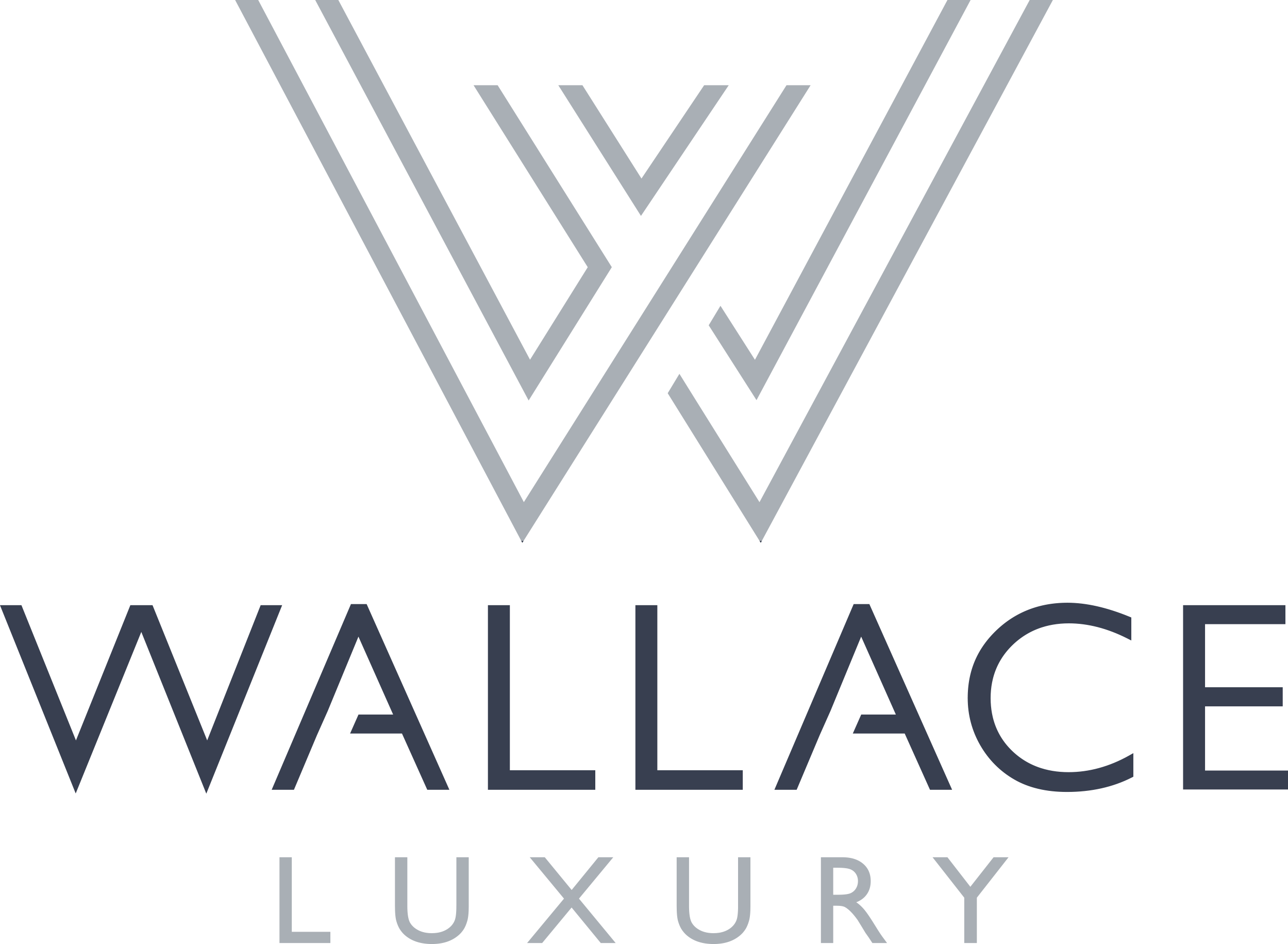 Wallace Luxury logo representing Wallace Real Estate's luxury real estate services in East Tennessee.