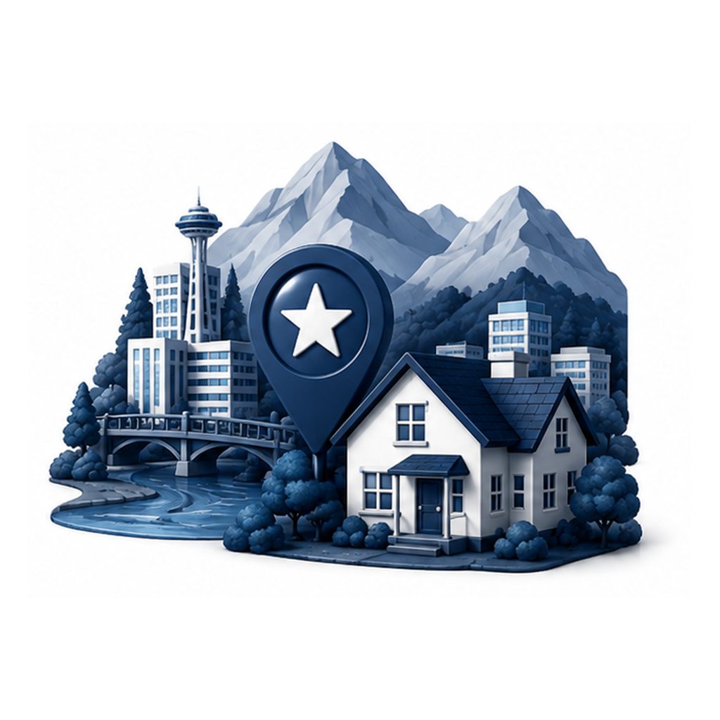 East Tennessee military family real estate icon showing local expertise, community guidance, and housing support.