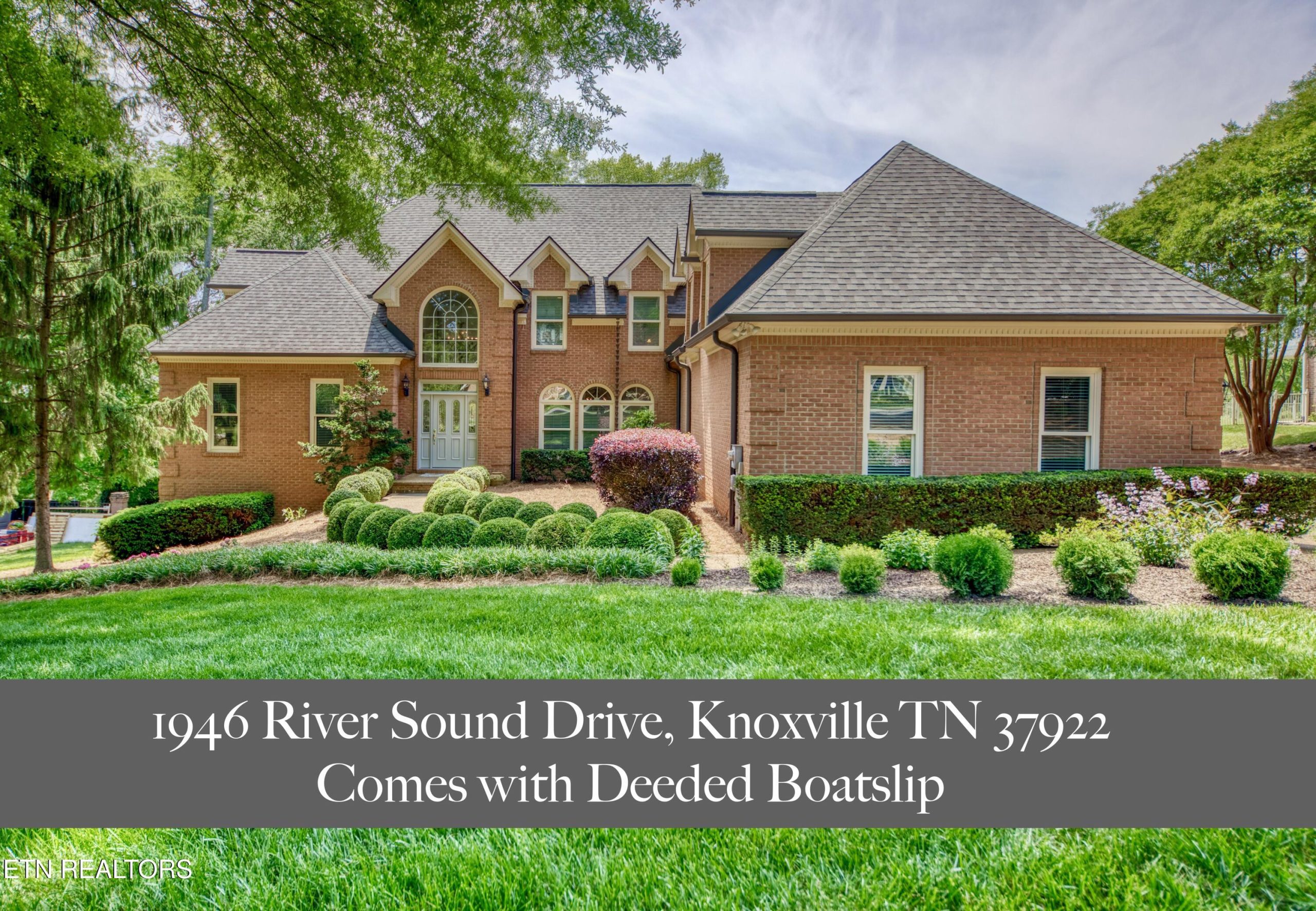 Luxury home at 1946 River Sound Drive Knoxville TN 37922