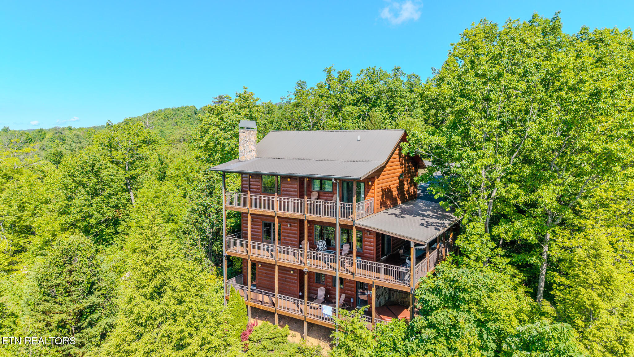 Luxury home at 4310 Firefly View Way Gatlinburg TN 37738
